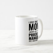 Mama und Programmleiter Funny Kaffeetasse (VorderseiteRechts)