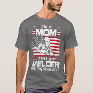 Mama und Schweißer nichts schreckt mich Stolzer Sc T-Shirt