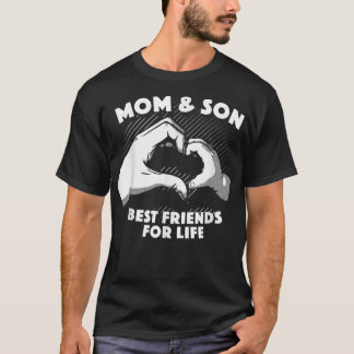 Mama und Sohn Die besten Freunde des Lebens Niedli T-Shirt