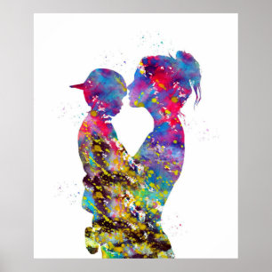 Mama und Son Colorfull Gifs Poster