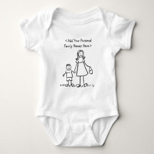 Mama und Son Custom Family Mommy and Me Shirt