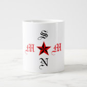 MAMA UND SON Jumbo-Tasse (Vorderseite)