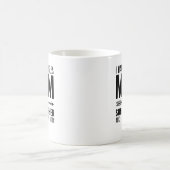 Mama und Sonographin Funny Kaffeetasse (Mittel)