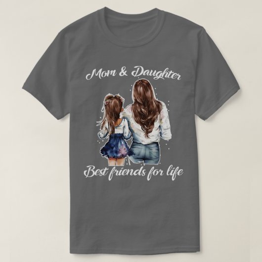 Mama und Tochter 7 T-Shirt (Design vorne)