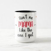 Mama und Tochter mit Zitat Tasse (Zentrum)