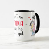 Mama und Tochter mit Zitat Tasse (VorderseiteRechts)
