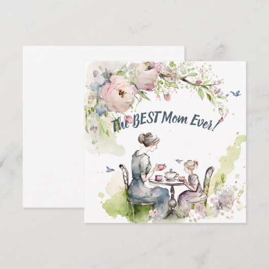 Mama und Tochter Tea Party (Vorne/Hinten)