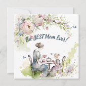 Mama und Tochter Tea Party (Vorderseite)