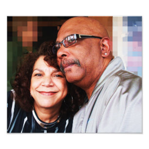 MAMA UND VATER FOTODRUCK