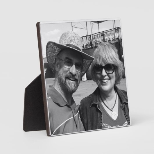 Mama und Vater Fotoplatte (Vorderseite)