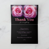 Mama und Vater - Hochzeit Danke (Innenseite)