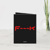 Mama und Vater kommen! Humorale Grußkarte Karte (Rückseite)