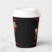 Mama und Vater Party zum Jahrestag Pappbecher (Rechts)