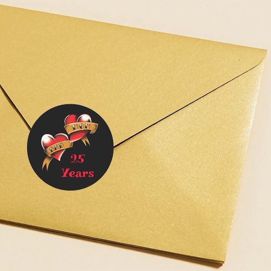 Mama und Vater Party zum Jahrestag Runder Aufkleber