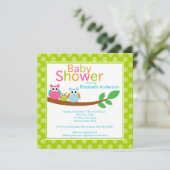 Mama- und Vater-Schalen mit Babyschale-Neutral-Bab Einladung (Stehend Vorderseite)