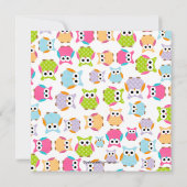 Mama- und Vater-Schalen mit Babyschale-Neutral-Bab Einladung (Rückseite)