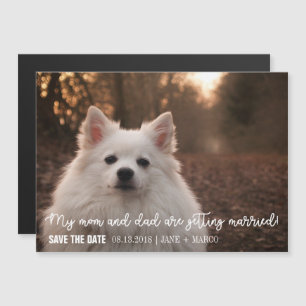 Mama und Vater werden Save the Date verheiratet Magneteinladung
