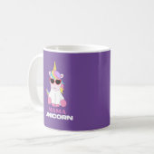 Mama Unicorn Magic Squad Kaffeetasse (Vorderseite Links)