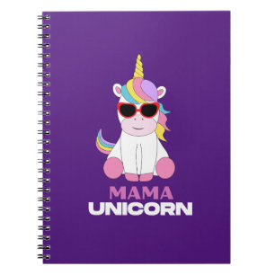 Mama Unicorn Magic Squad Notizblock