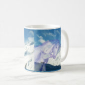 Mama Unicorn und Baby Kaffeetasse (VorderseiteRechts)