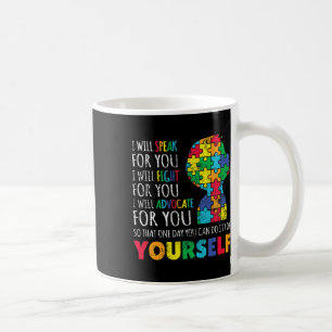 Mama Unterstützung Autismus Bewusstsein Autistic B Kaffeetasse