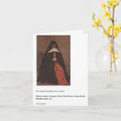 MAMA-VADER-MUTTER-TAGKARTE KARTE (Gelbe Blume)