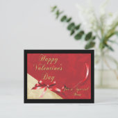 Mama Valentine Postkarte (Stehend Vorderseite)