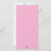 Mama Valentine Sign Feiertagskarte (Rückseite)