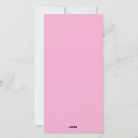 Mama Valentine Sign Feiertagskarte (Rückseite)