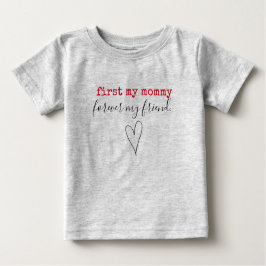 Mama-Valentinsgruß Baby T-shirt