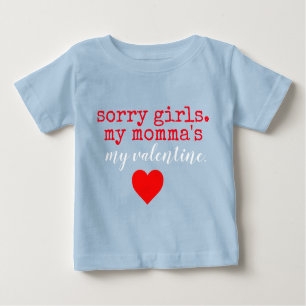 Mama-Valentinsgruß Baby T-shirt