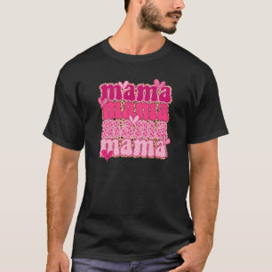 Mama Valentinstag Leopard Niedliche Mama Mutter Co T-Shirt