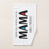 Mama vales millones badhandtuch set (Handtuch)