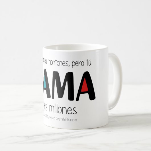 Mama vales millones kaffeetasse (VorderseiteRechts)