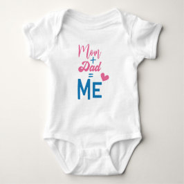 Mama + Vater = Ar Baby Strampler