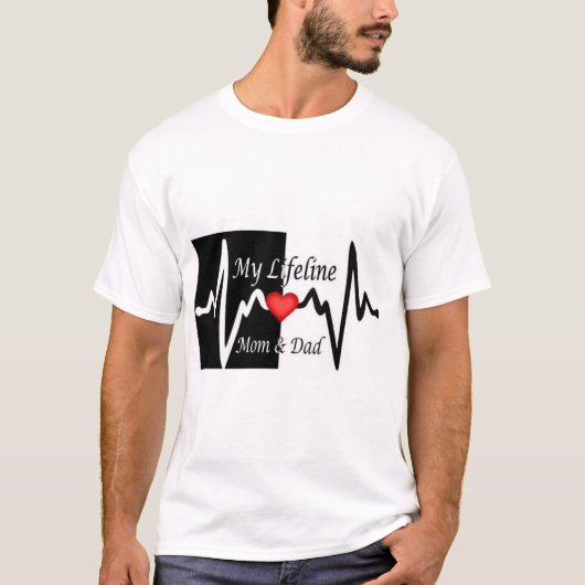 Mama & Vater 💗 Baby T - Shirt - Sweet, Soft and F (Vorderseite)