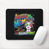 Mama Vater Eltern Autismus Bewusstsein Mousepad (Mit Mouse)