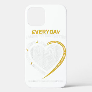 Mama Vater Gold in Gedächtnistochter Kinderkrebs  Case-Mate iPhone Hülle