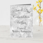 Mama & Vater Jubiläumsgratis Grußkarte Karte (Gelbe Blume)