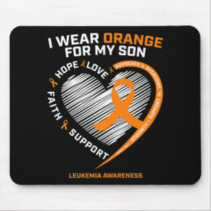 Mama Vater Leukämie Bewusstsein Son Leukämie Bewus Mousepad