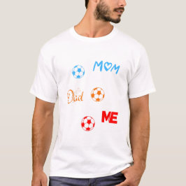 Mama Vater mit Fußball T-Shirt