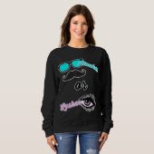 Mama-Vater-Stacheln oder Lashes Sweatshirt (Vorne ganz)