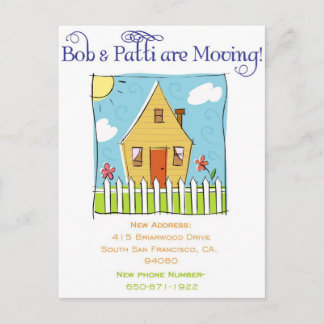 Mama Verschieben der Postkarte