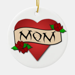 Mama-Verzierung Keramikornament