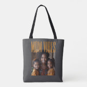 Mama Vibes benutzerdefiniertes Foto Tasche (Rückseite)