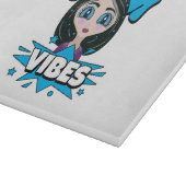 Mama-Vibes Schneidebrett (Ecke)