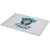 Mama-Vibes Schneidebrett (Ecke)