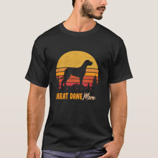 Mama Vintag Retro Dog Women T-Shirt