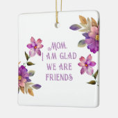 Mama Violet "Glad we are Friends" Ornament (Links)