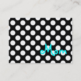 Mama-Visitenkarte Telefonnummerkarte